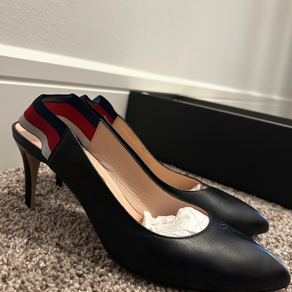 Gucci Black and Red Heels - Picture 2 of 5